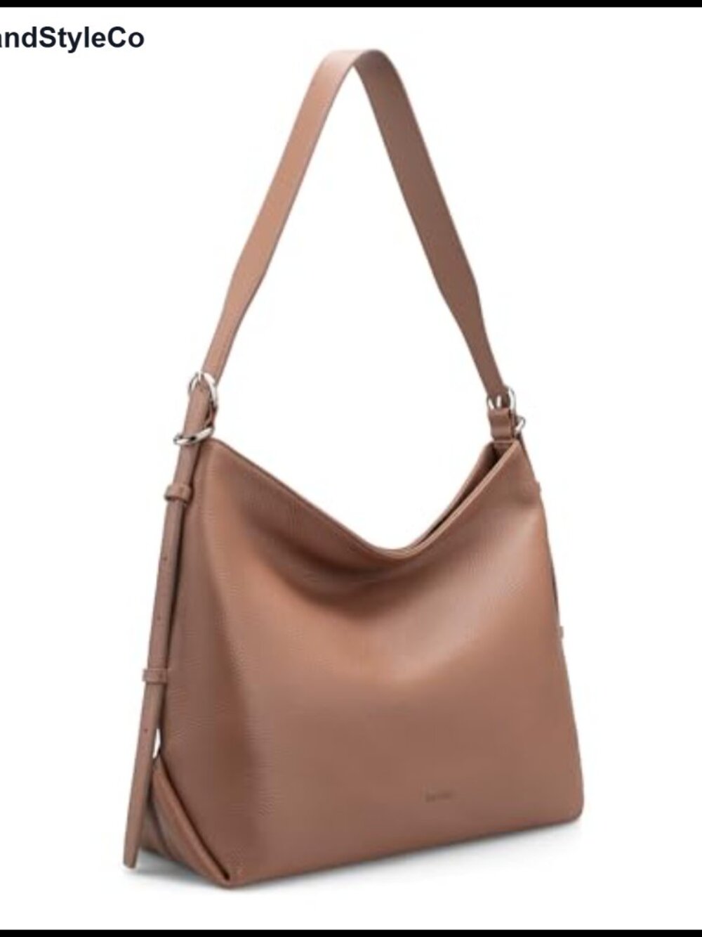 Genuine Leather Hobo Bag Women Crossbody Purse Adjustable Strap